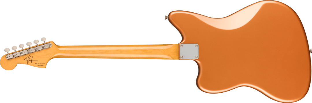Fender Troy Van Leeuwen Jazzmaster, touche en érable bordé, âge du cuivre