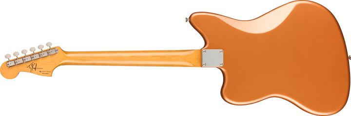 Fender Troy Van Leeuwen Jazzmaster, touche en érable bordé, âge du cuivre