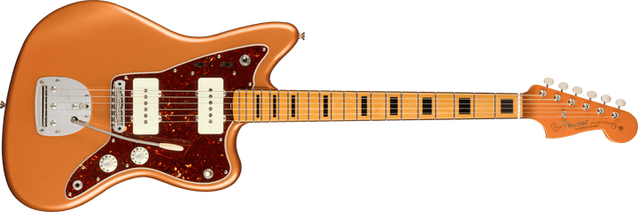 Fender Troy Van Leeuwen Jazzmaster, touche en érable bordé, âge du cuivre