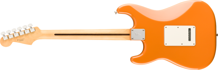 Fender Player Stratocaster, diapasón de arce, color naranja capri