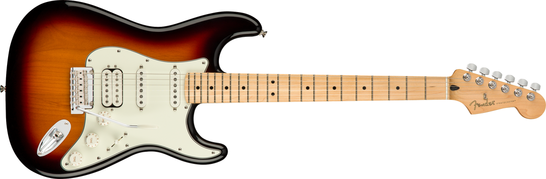 Fender Player Stratocaster HSS, Maple Fingerboard, 3-colour Sunburst
