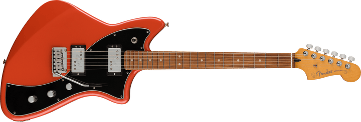 Fender Player Plus Meteora HH, Diapasón de Pau Ferro, Fiesta Red