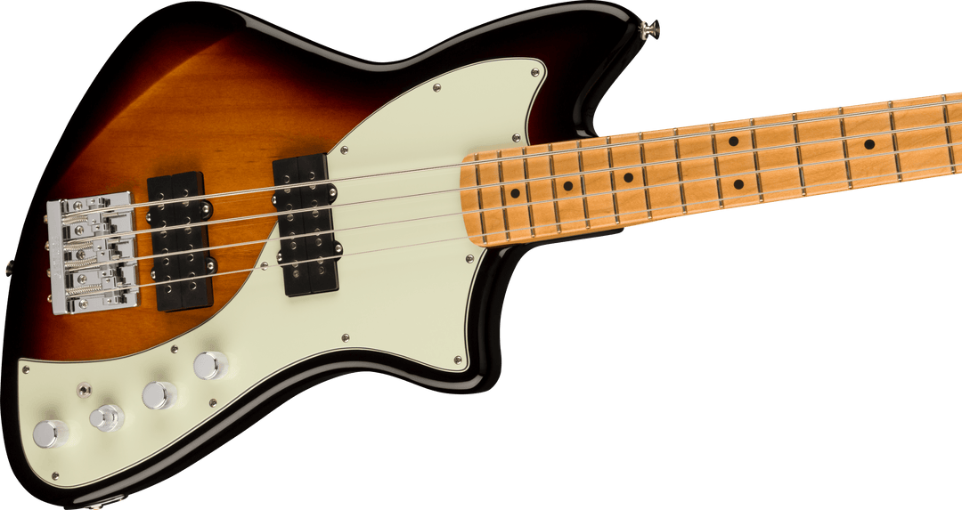 Fender Player Plus Active Meteora Bass, Maple Fingerboard, 3-Colour Sunburst