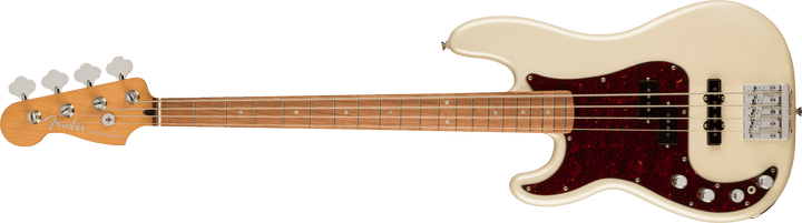 Fender Player Plus Precision Bass, Left-Hand, Pau Ferro Fingerboard, Olympic Pearl