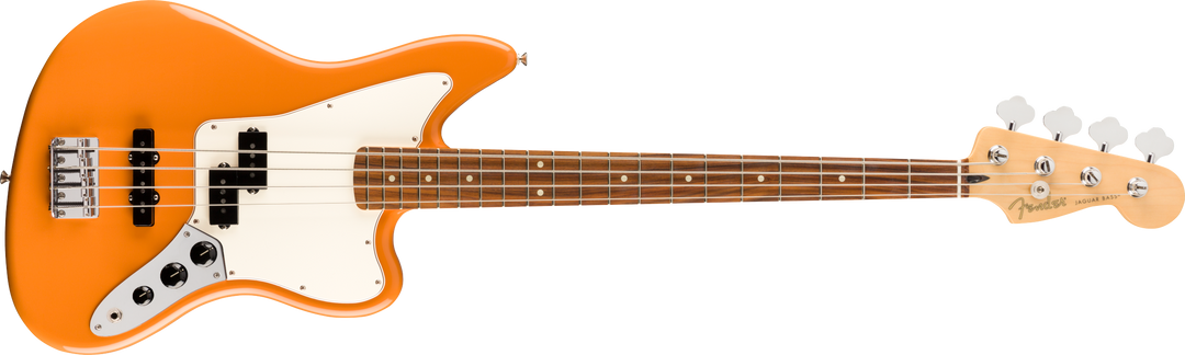 Fender Player Jaguar Bass, Pau Ferro Fingerboard, Capri Orange