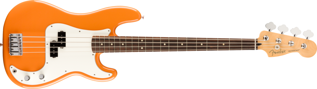 Fender Player Precision Bass, Pau Ferro Fingerboard, Capri Orange