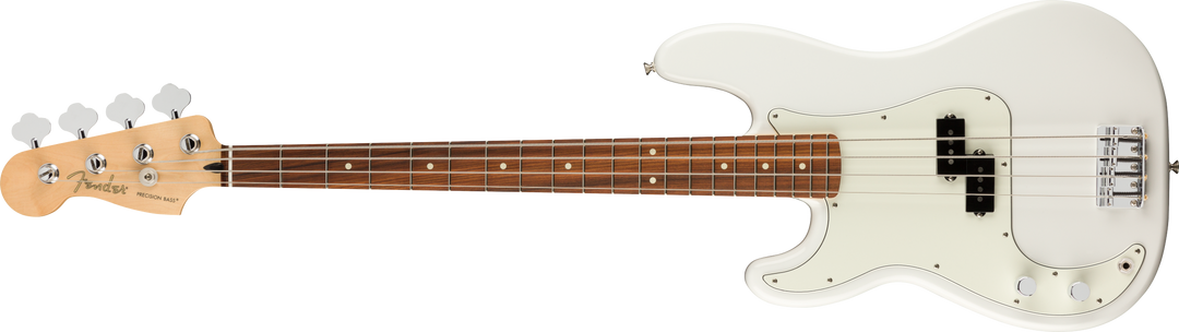 Fender Player Precision Bass Left-Handed, Pau Ferro Fingerboard, Polar White