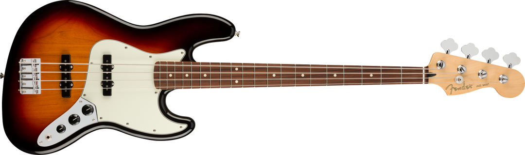 Fender Player Jazz Bass, Pau Ferro Fingerboard, 3-colour Sunburst