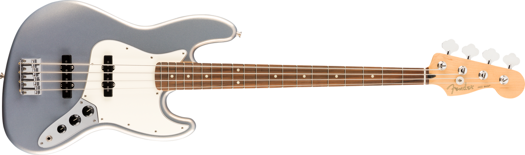 Fender Player Jazz Bass, Pau Ferro Fingerboard, Silver