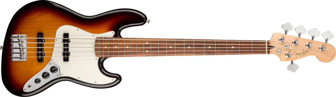 Fender Player Jazz Bass V, Pau Ferro Fingerboard, 3-colour Sunburst