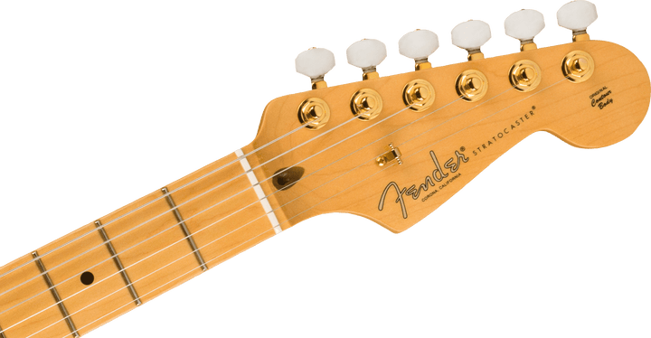 Fender 75th Anniversary Commemorative Stratocaster, Maple Fingerboard, 2-Colour Bourbon Burst - A Strings