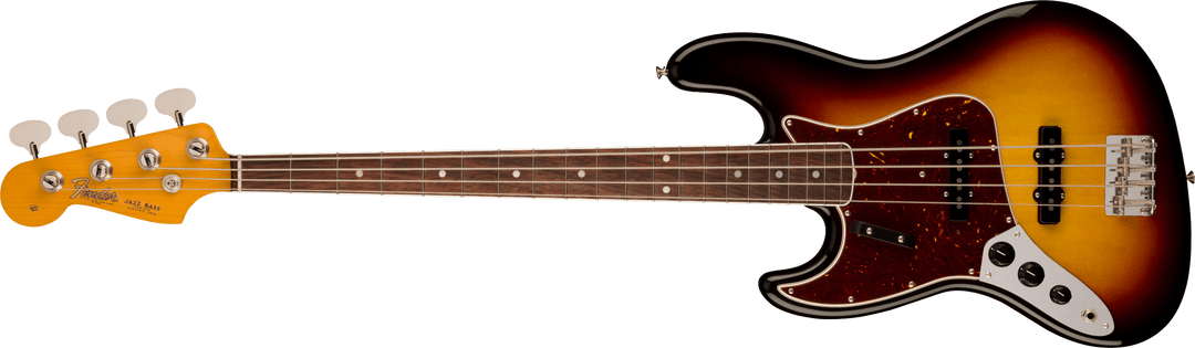 Fender American Vintage II 1966 Jazz Bass Left-Hand, Rosewood Fingerboard, 3-Colour Sunburst