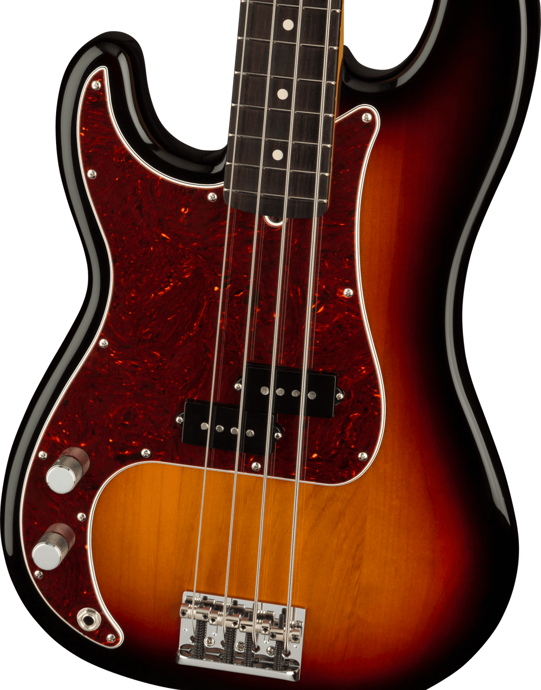 Fender American Professional II Precision Bass Left-Hand, Rosewood Fingerboard, 3-colour Sunburst