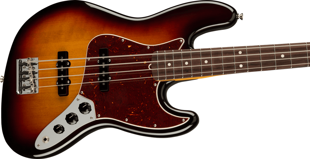 Fender American Professional II Jazz Bass, Rosewood Fingerboard, 3-colour Sunburst - A Strings