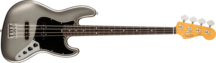 Fender American Professional II Jazz Bass, Rosewood Fingerboard, Mercury - A Strings