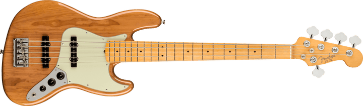Fender American Professional II Jazz Bass V, Maple Fingerboard, Roasted Pine - A Strings