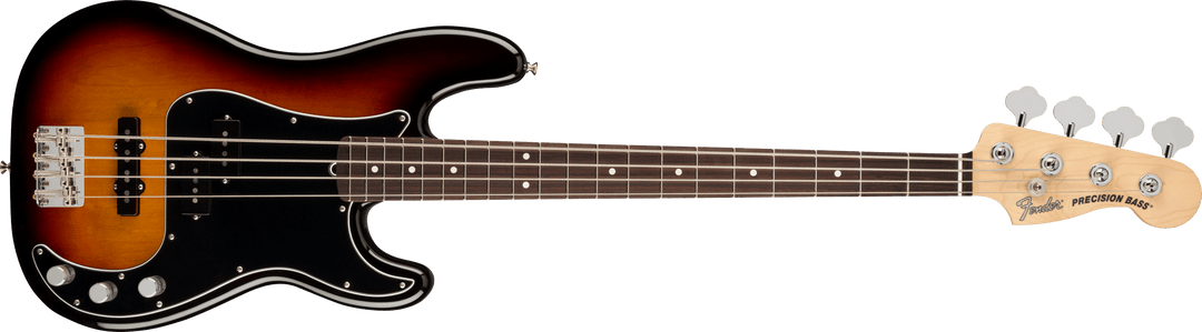 Fender American Performer Precision Bass, Rosewood Fingerboard, 3-colour Sunburst - A Strings