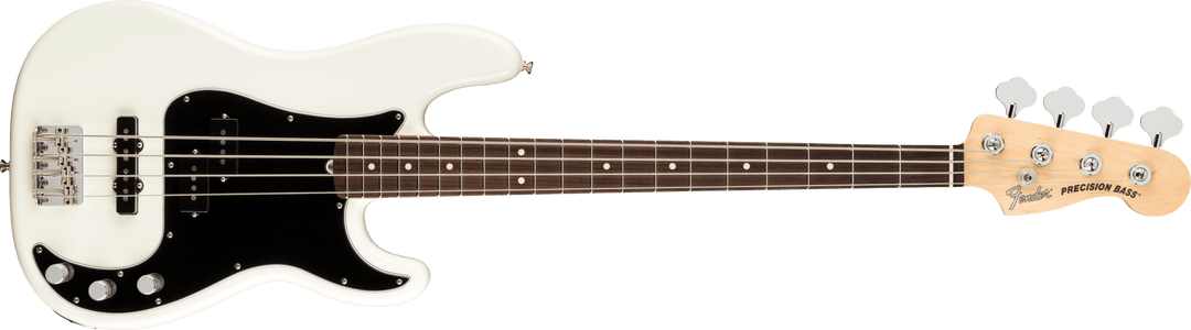Fender American Performer Precision Bass, Rosewood Fingerboard, Arctic White - A Strings