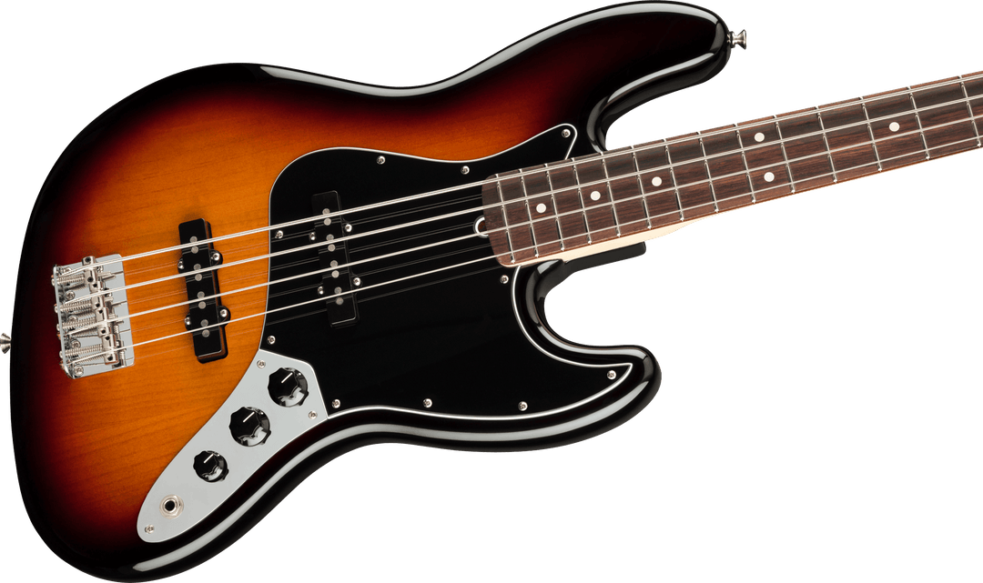 Fender American Performer Jazz Bass, Rosewood Fingerboard, 3-colour Sunburst - A Strings