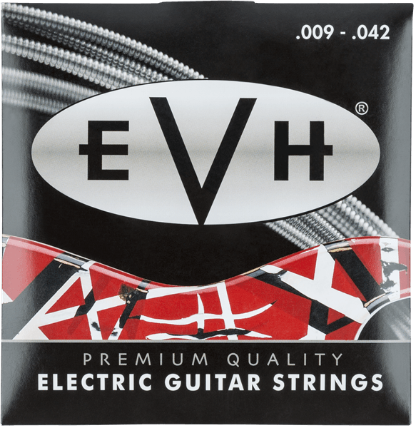 EVH Premium Guitar Strings, .009-.042 - A Strings