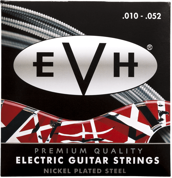 EVH Premium Guitar Strings, .010-.052 - A Strings
