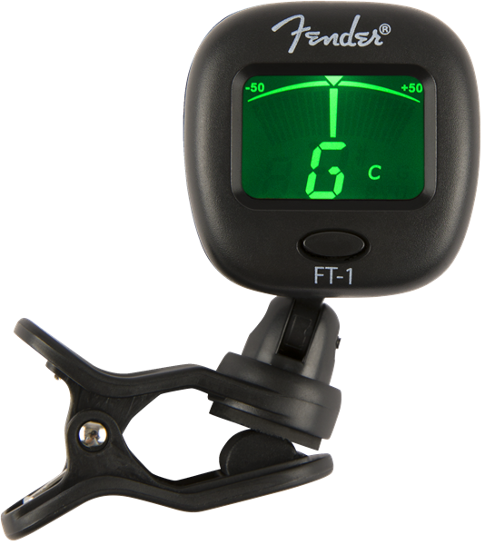 Fender FT-1 Pro Clip-On Tuner, Black