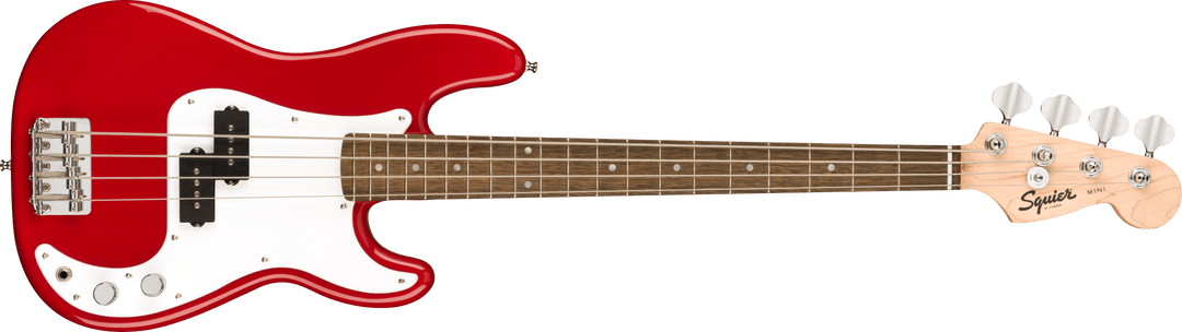 Squier Mini P Bass, Laurel Fingerboard, Dakota Red