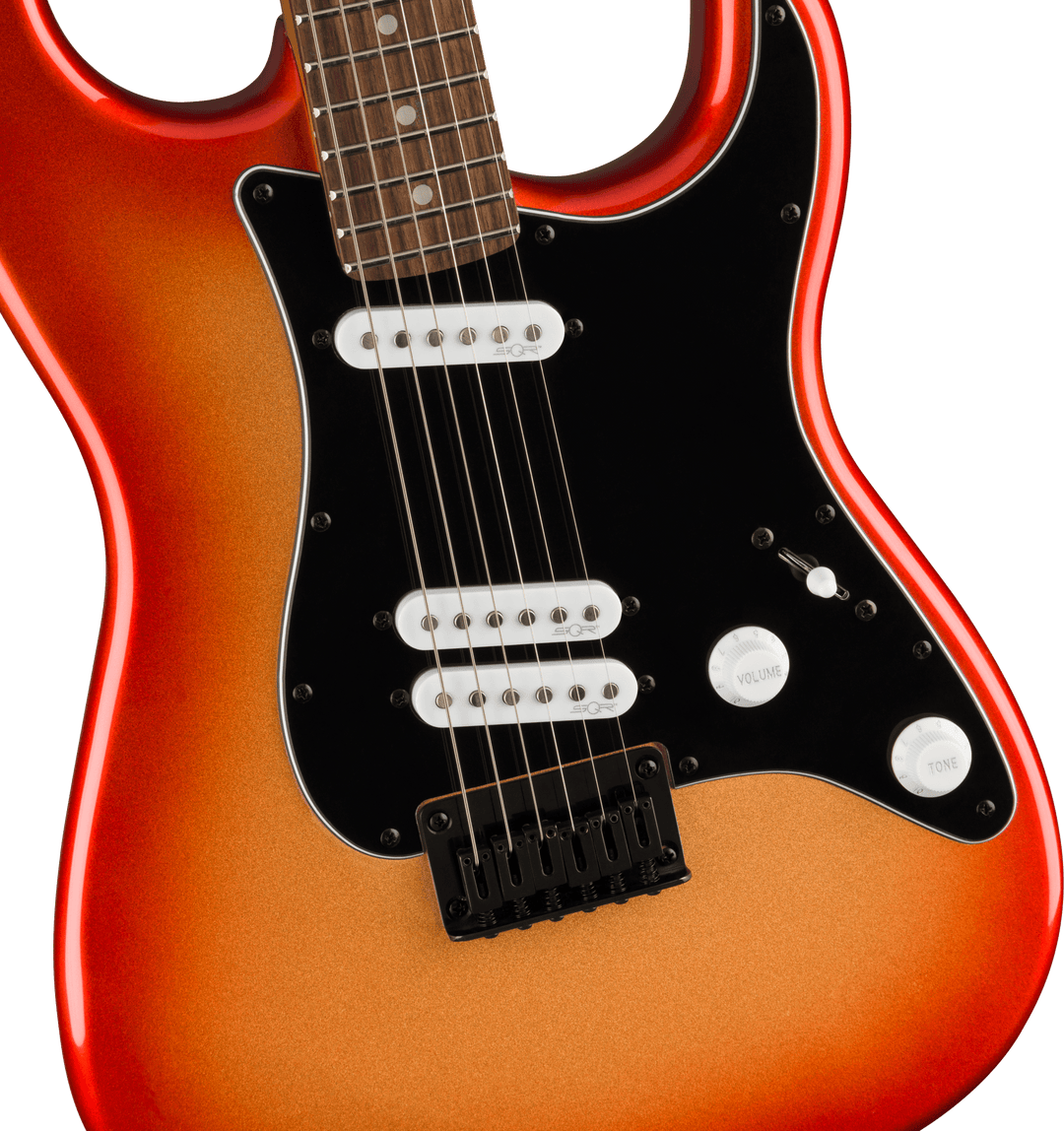 Squier Contemporary Stratocaster Special HT, Laurel Fingerboard, Black Pickguard, Sunset Metallic