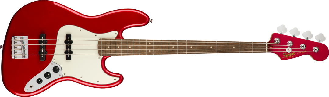 Squier Contemporary Jazz Bass, Laurel Fingerboard, Dark Metallic Red