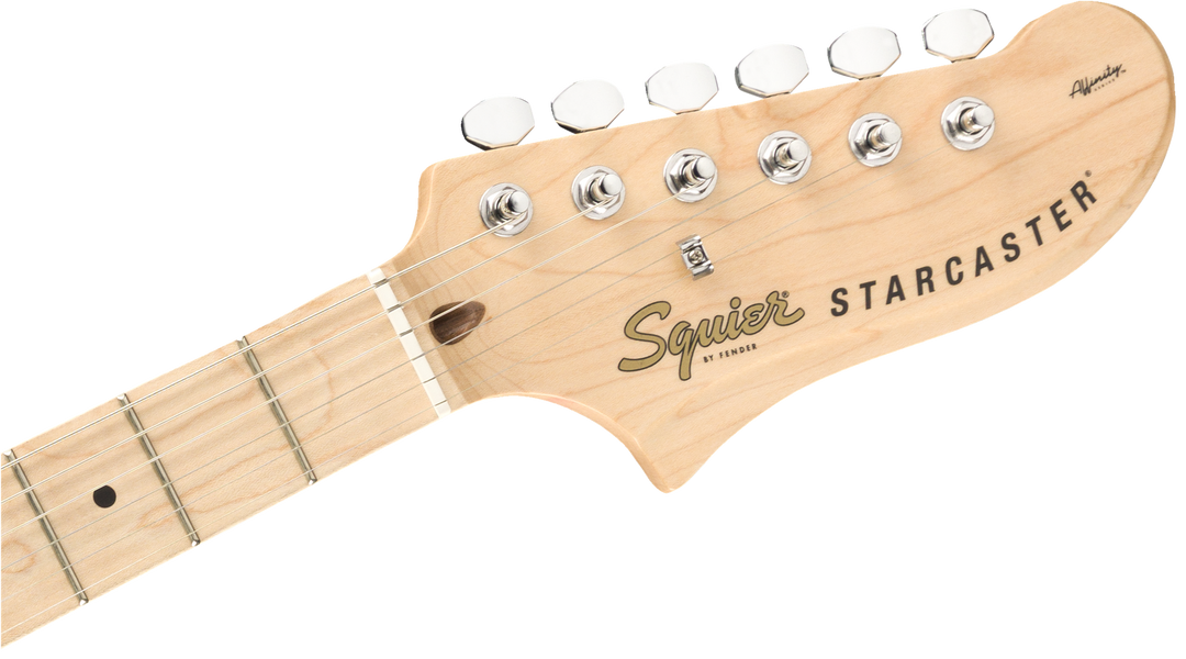 Squier Affinity Series Starcaster, Maple Fingerboard, Black