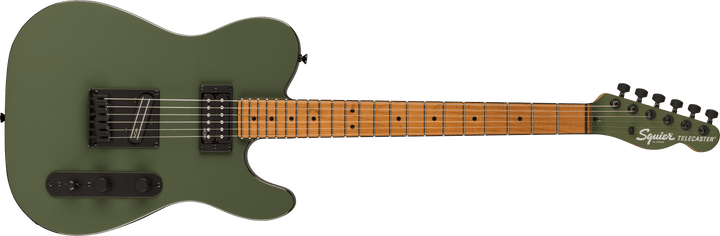 Squier FSR Contemporary Telecaster RH, Roasted Maple Fingerboard, Olive