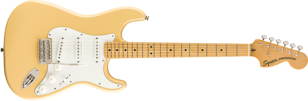 Squier FSR Classic Vibe '70s Stratocaster, Maple Fingerboard, Vintage White