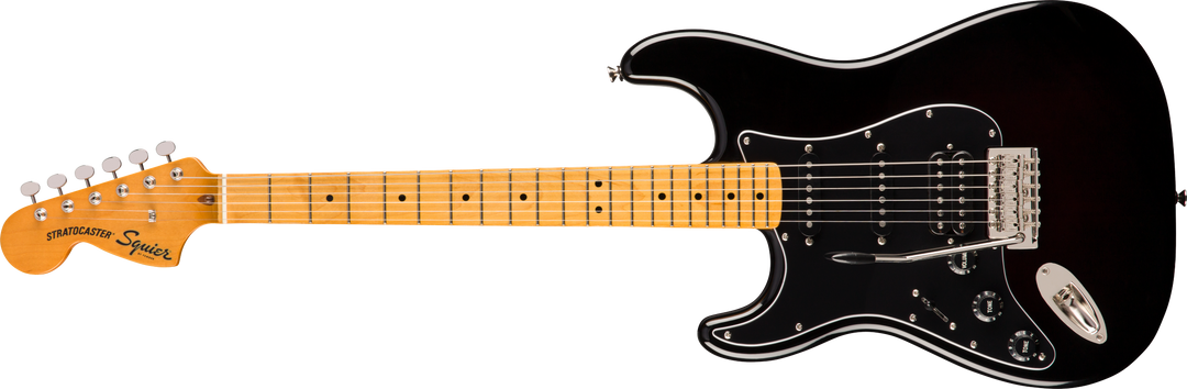 Squier Classic Vibe 70s Stratocaster HSS Left-Handed, Maple Fingerboard, Black