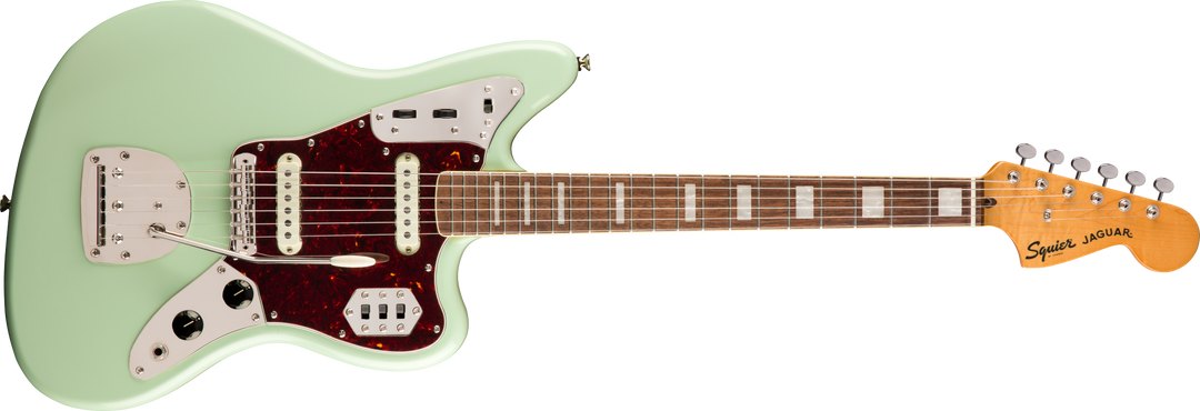 Squier Classic Vibe 70s Jaguar, Laurel Fingerboard, Surf Green