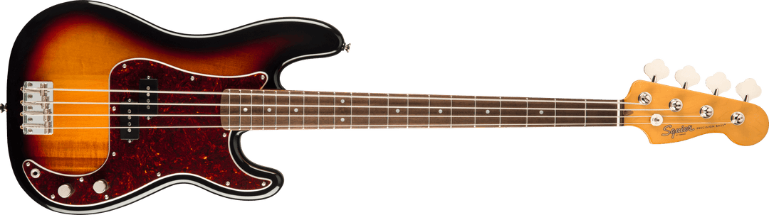 Squier Classic Vibe 60s Precision Bass, Laurel Fingerboard, 3-colour Sunburst