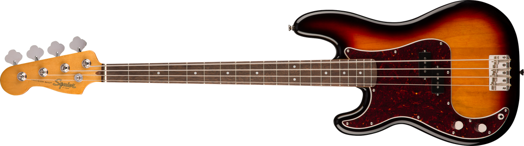 Squier Classic Vibe 60s Precision Bass Left-Handed, Laurel Fingerboard, 3-colour Sunburst