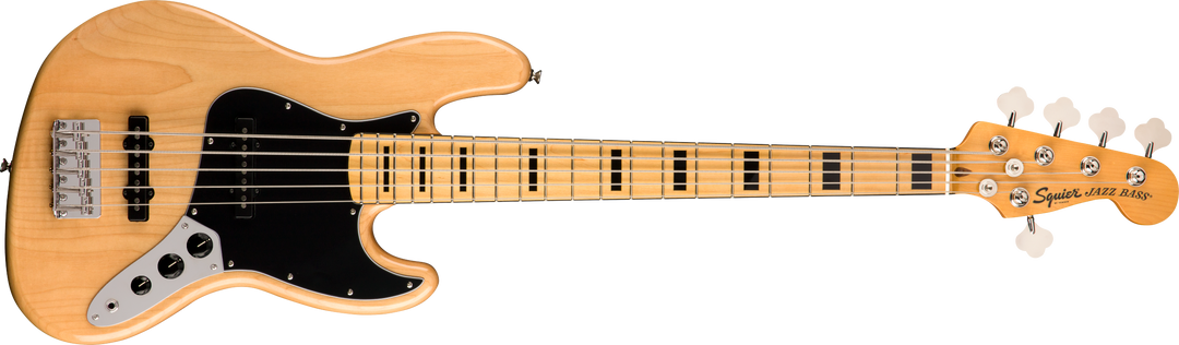 Squier Classic Vibe 70s Jazz Bass V, Maple Fingerboard, Natural