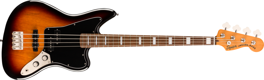 Squier Classic Vibe Jaguar Bass, Laurel Fingerboard, 3-colour Sunburst