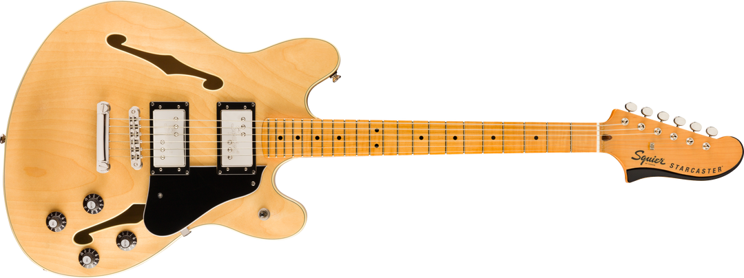 Squier Classic Vibe Starcaster, Maple Fingerbaord, Natural