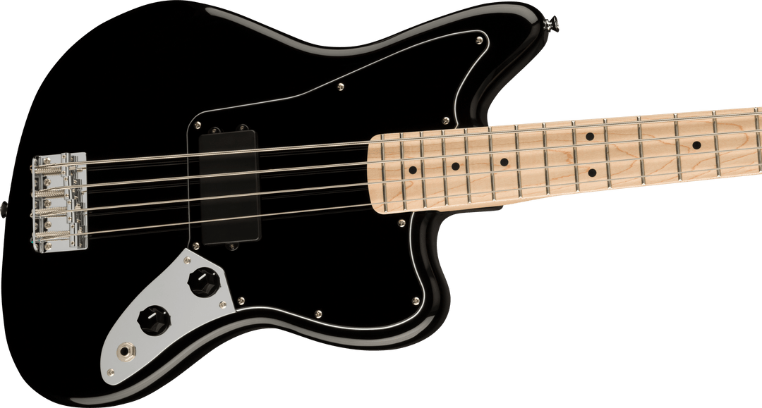 Squier Affinity Series Jaguar Bass H, diapasón de arce, negro 