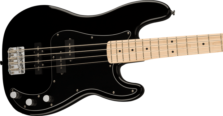Squier Affinity Series Precision PJ Bass, Maple Fingerboard, Black