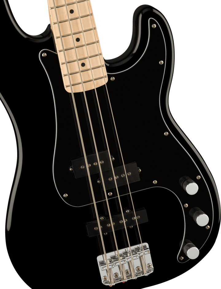 Squier Affinity Series Precision PJ Bass, Maple Fingerboard, Black