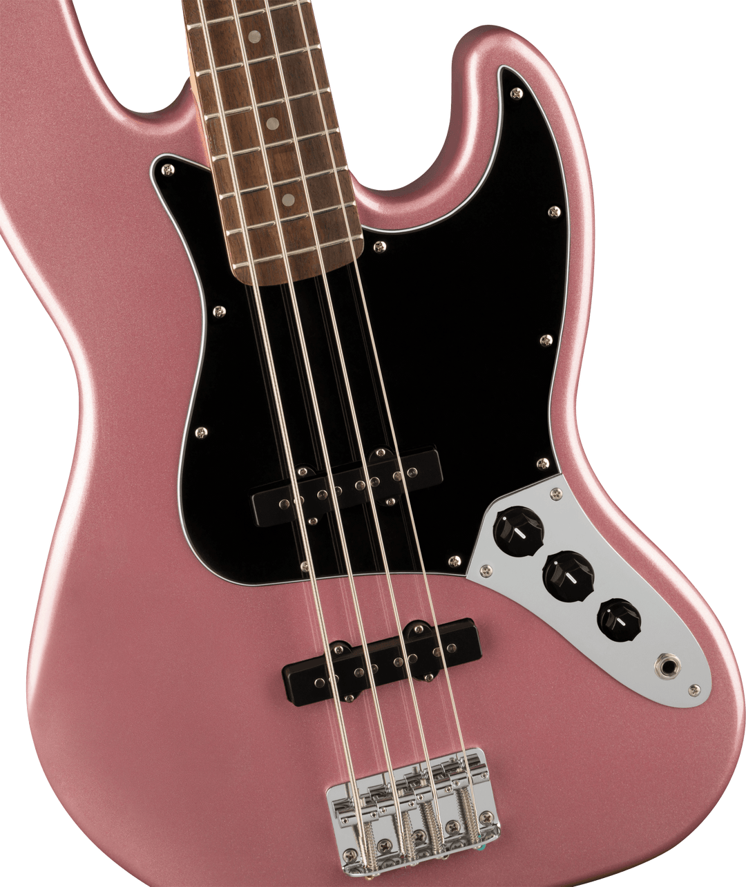 Squier Affinity Series Jazz Bass, Laurel Fingerboard, Burgundy Mist
