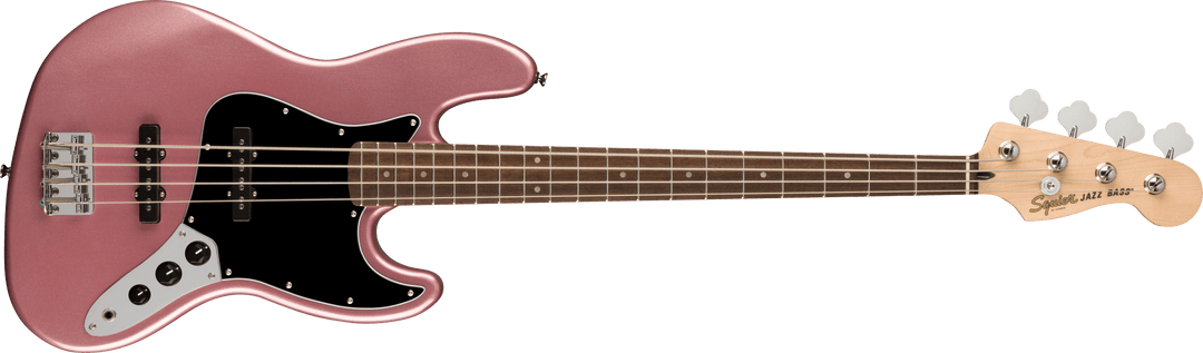 Squier Affinity Series Jazz Bass, Laurel Fingerboard, Burgundy Mist