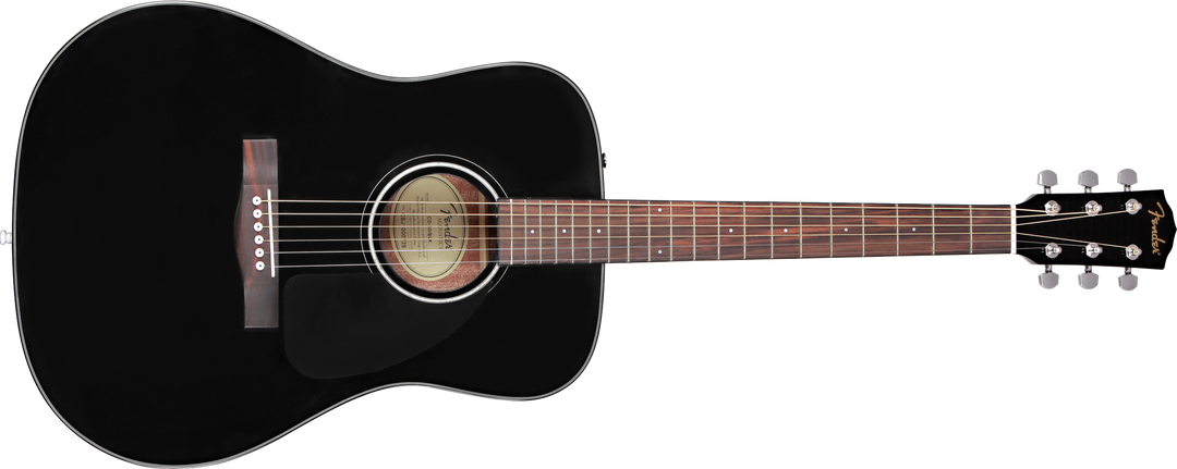 Fender CD-60 V3 Dreadnought, Walnut Fingerboard, Black