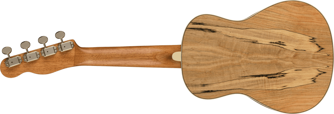 Fender Zuma Exotic Concert Ukulele, Walnut Fingerboard, Spalted Maple