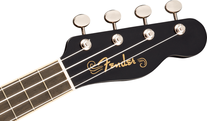 Fender Billie Eilish Soprano Ukulele, Walnut Fingerboard, Black