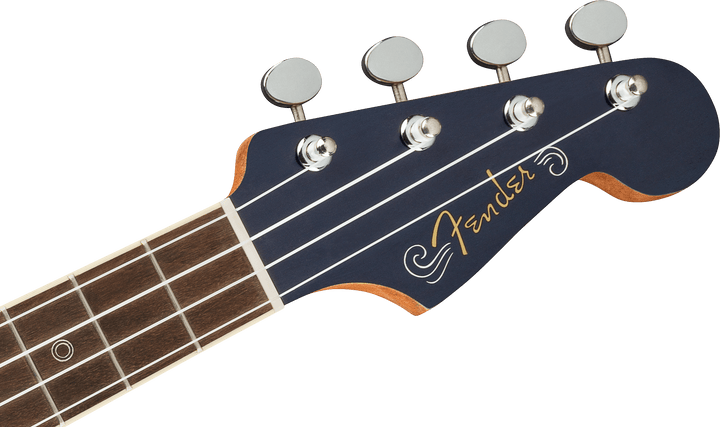 Fender Dhani Harrison Tenor Ukulele, Walnut Fingerboard, Sapphire Blue