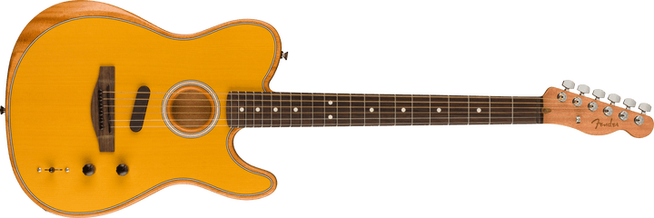Fender Acoustasonic Player Telecaster, Butterscotch Blonde - A Strings