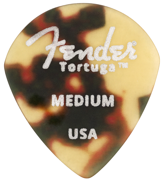 Fender Tortuga 551 Picks, Medium, 6-Pack